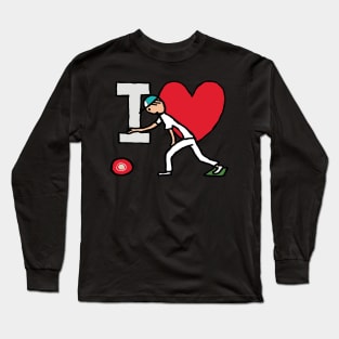 I Love Lawn Bowls Long Sleeve T-Shirt